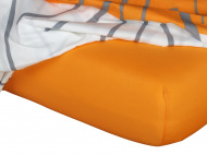 Jersey prestieradlo pomaranč | rozmer 90x200 cm., rozmer 160x200 cm., rozmer 180x200 cm.