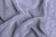 Prostěradlo mikroflanel - šedá (šedofialová)