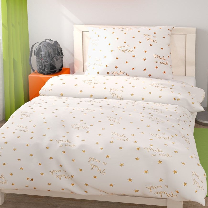 Českej výroby veľmi kvalitné bavlnené posteľné obliečky Star, Kvalitex