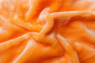 Mikroflanelová plachta vo svietivej oranžovej farbe | rozmer 180x200 cm.