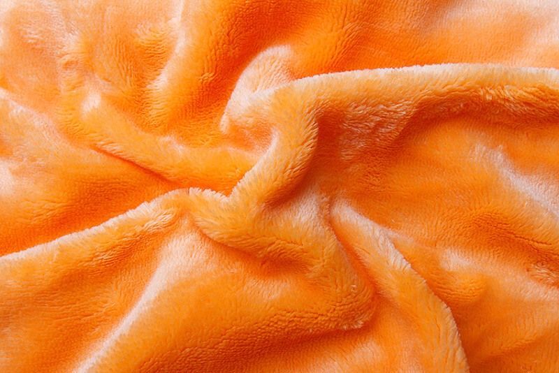Mikroflanelová plachta vo svietivej oranžovej farbe Svitap Sleepwell