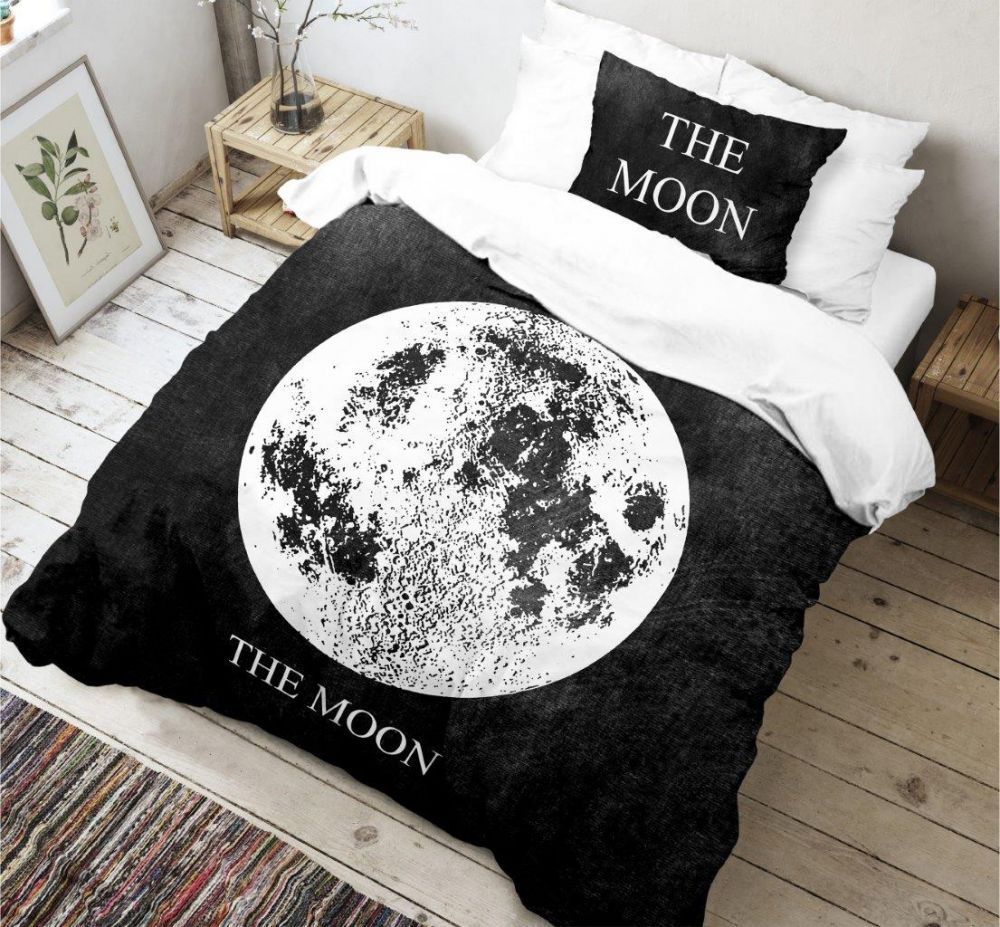 3D obliečky Moon 140x200, 70x90cm Kvalitex