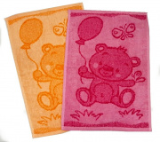 Detský uterák Bear 30x50 cm | rozmer 30x50 cm, pink - ružový