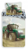 Obliečky fototlač Traktor green | 140x200, 70x90 cm