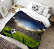 3D obliečky Futbal | 140x200, 70x90 cm