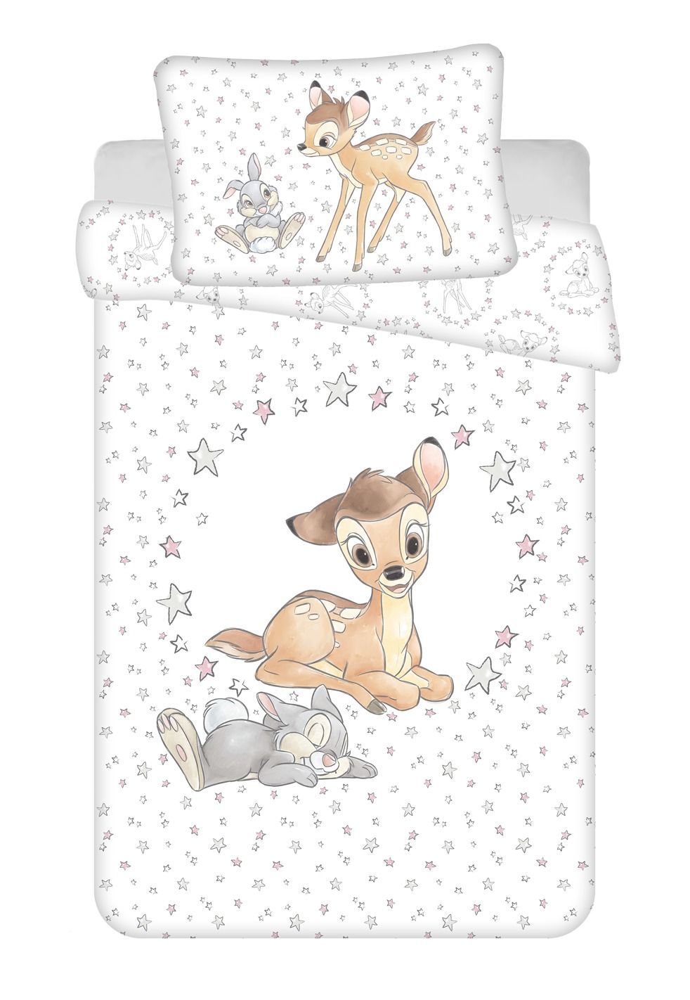 Disney obliečky do postieľky Bambi "Stars" baby Jerry Fabrics