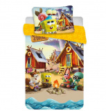 Disney obliečky do postieľky Sponge Bob baby | 100x135, 40x60 cm