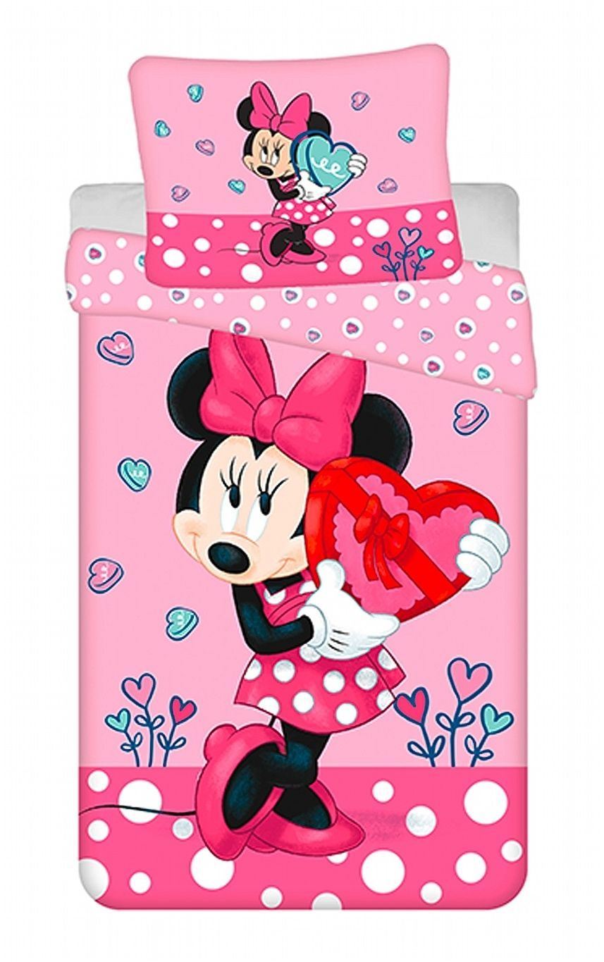 Obliečky Minnie "Hearts 03" Jerry Fabrics