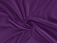 V harmonickej farbe kvalitné saténové prestieradlo LUXURY COLLECTION tmavo fialové, | rozmer 90x200 cm.