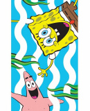 Detský uterák Sponge Bob Zábava v mori | rozmer 30x50 cm.