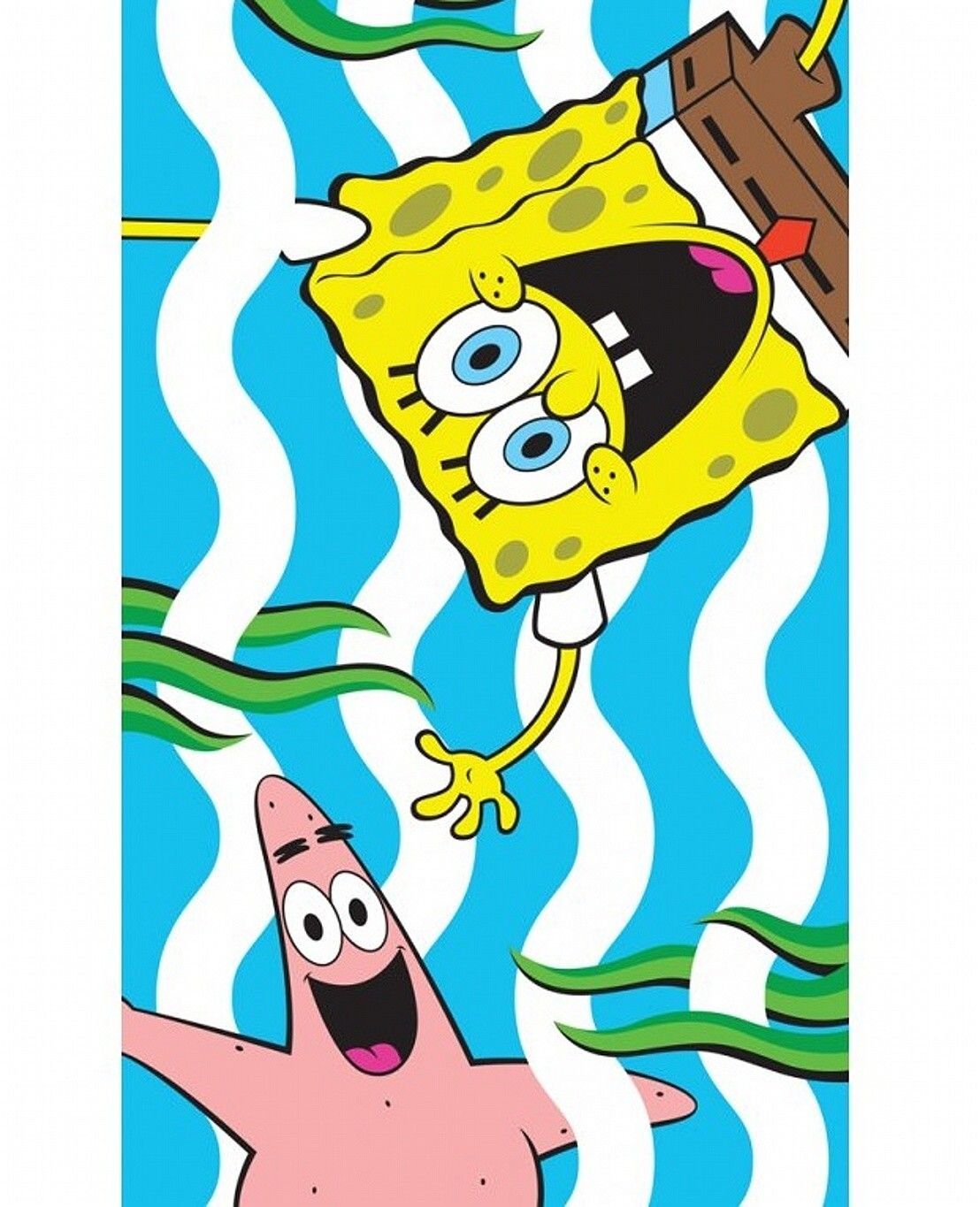 Detský uterák Sponge Bob Zábava v mori Carbotex