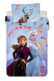 Disney obliečky do postieľky Frozen 2 "Blue leaves" baby | 100x135, 40x60 cm