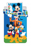 Disney obliečky do postieľky Mickey and Friends baby | 100x135, 40x60 cm