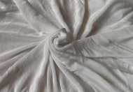 Mikroflanelové prestieradlo biele | 180x200x25 cm