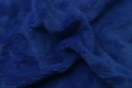 Pre alergikov kvalitné mikroflanelové prestieradlo vo farbe tmavo modrej, | rozmer 180x200 cm.