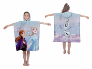 Pončo Ľadové Kráľovstvo Anna, Elsa a Olaf | 50x115 cm