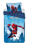 Bavlnené detské obliečky Spider-man "Blue 04" | 140x200, 70x90 cm