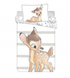 Disney obliečky do postieľky Bambi stripe baby | 100x135, 40x60 cm
