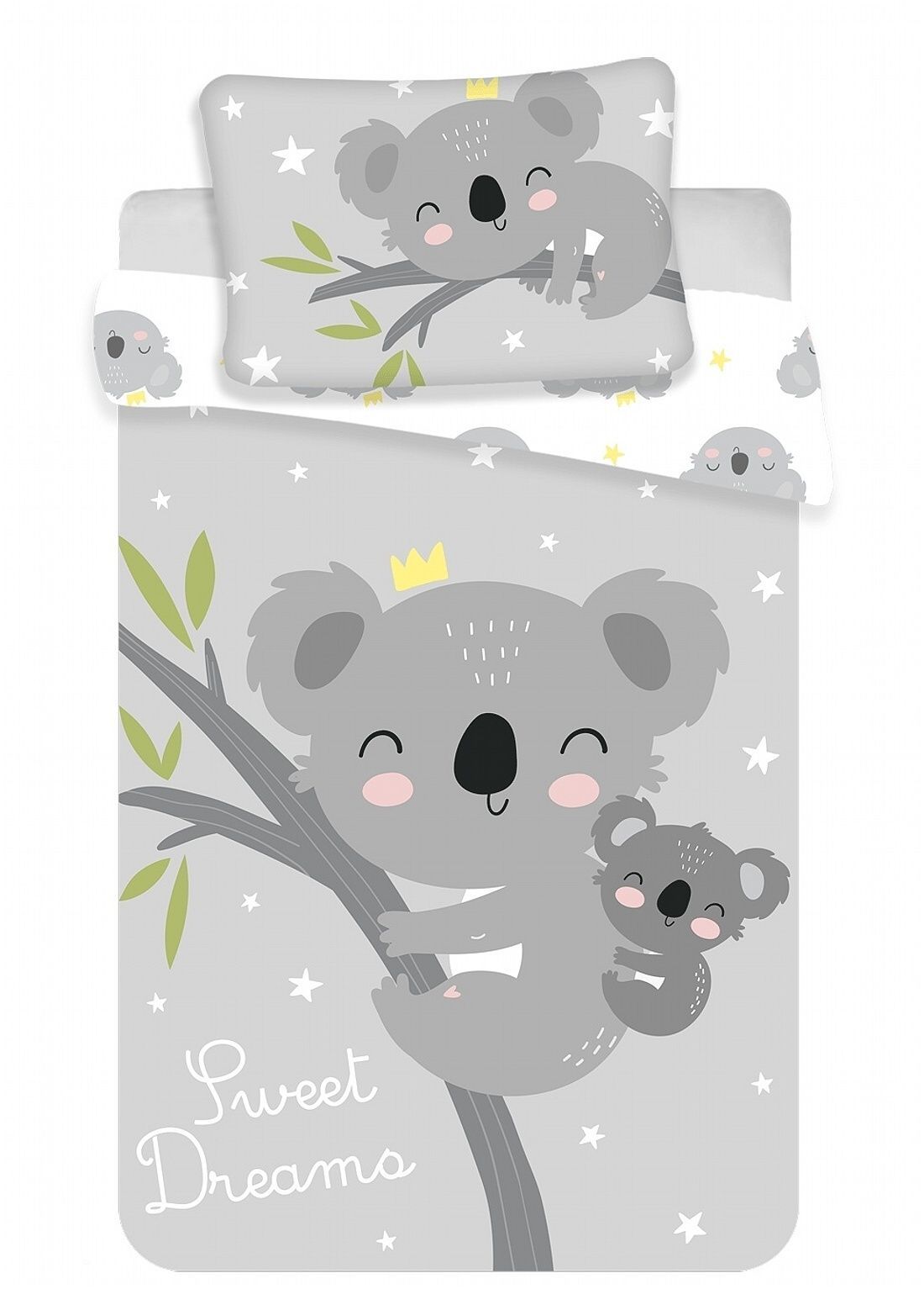Disney obliečky do postieľky Koala "Sweet dreams" baby Jerry Fabrics