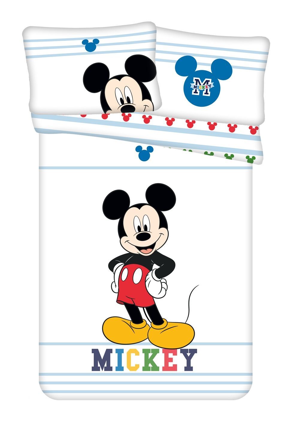 Disney obliečky do postieľky Mickey "Colors" baby Jerry Fabrics