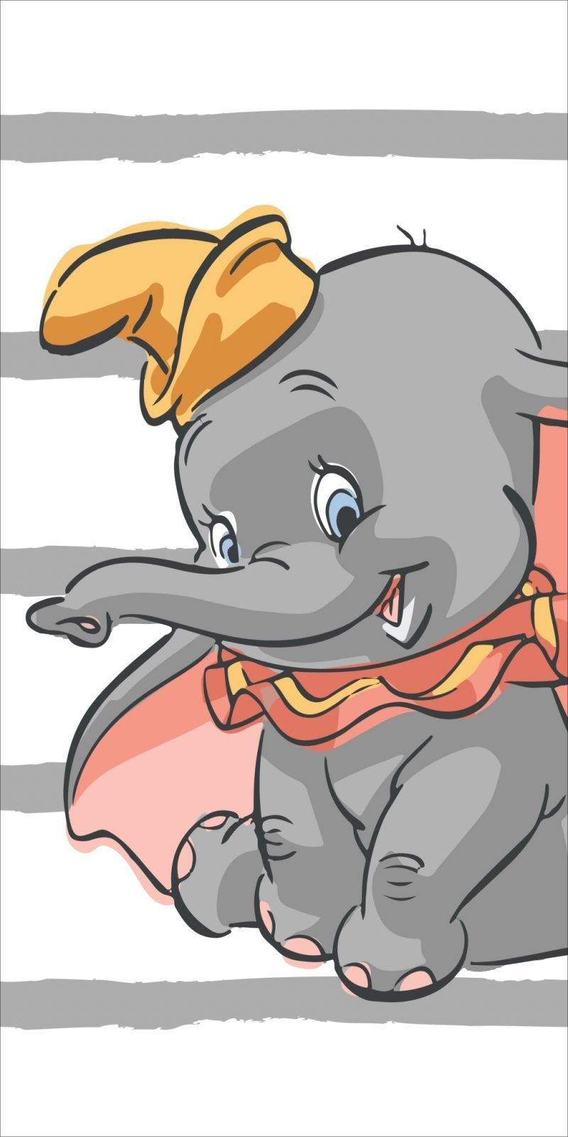 Plážová osuška Dumbo"Stripe" Jerry Fabrics