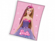 Detská fleecová deka Barbie princezná | 150x200 cm