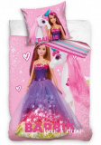 Obliečky Barbie Princezná a Jednorožec | 140x200, 70x90 cm