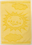 Detský uterák Sun yellow 30x50 cm | rozmer 30x50 cm,
