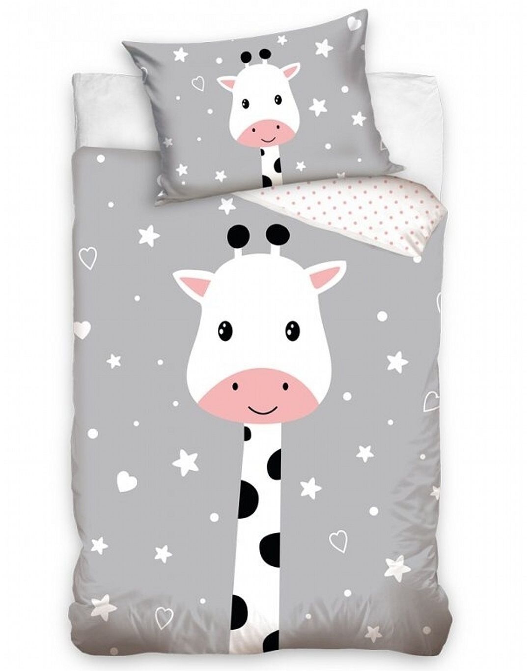 Bavlnená posteľná bielizeň Roztomilá žirafa TipTrade